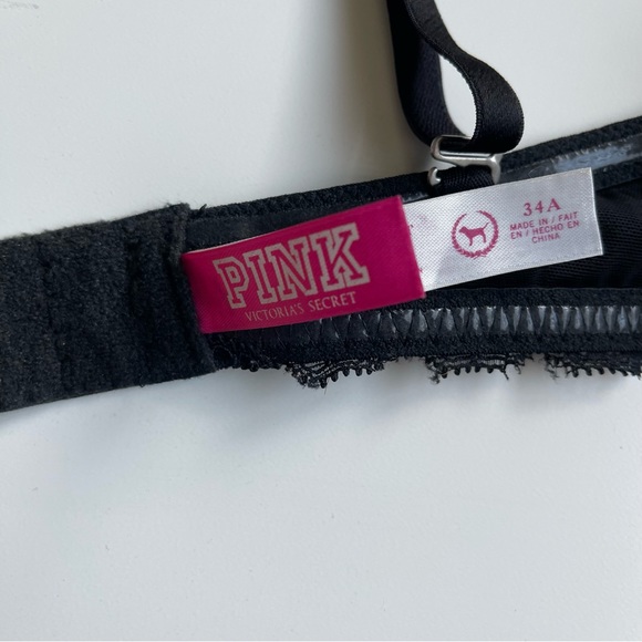 Victoria’s Secret PINK Multi-Way Push-Up Lace Strapless Bra - Picture 4 of 9